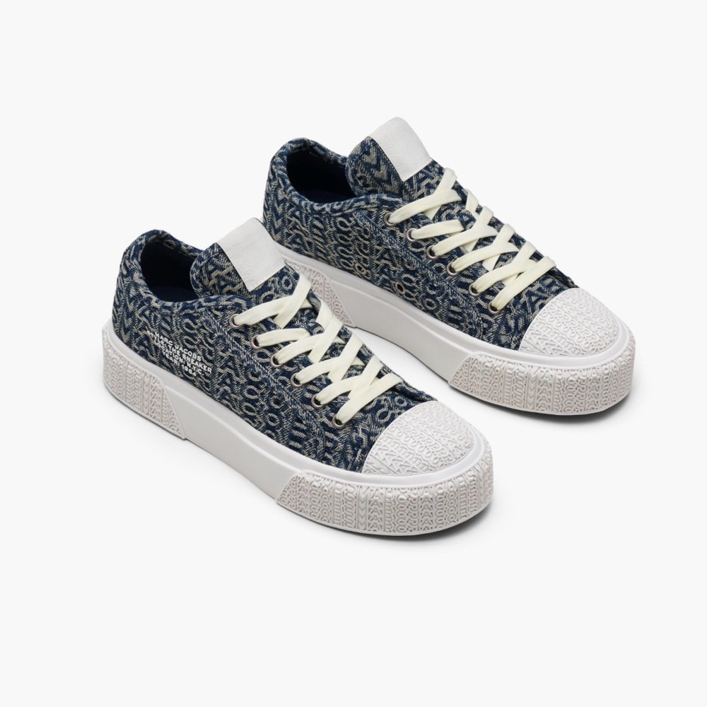 Marc Jacobs Navy Patterned Women's Sneakers
